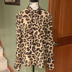 Day Birger Et Mikkelsen Leopard Print Women's Blouse, Size L